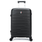 TUCCI Lussore 28" Hardside Check-in Luggage - Black-Designed in Italy – Premium Italian craftsmanship and style. Crafted with a premium polypropylene hardshell that’s flexible, lightweight, and built to last