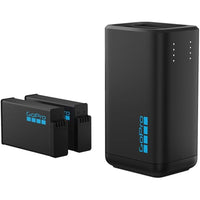 GoPro MAX2 Dual Battery Charger with 2 Enduro Batteries-Dual Battery Charger is the fastest way to charge your MAX2 batteries