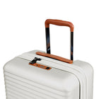 Champs Vintage II 20" Carry-on Luggage Case - Ivory-20" Case TSA Approved