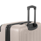 Swiss Mobility JFK Collection 21.75" Hardside Carry-on - Dessert Grey-Reinforced. side handles