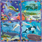 Ravensburger Puzzle UP! Ocean Life Set-The different numbers of pieces allow for varied experiences and motivate children to see their progress