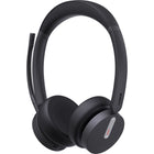 Yealink BH70 Stereo Wireless Bluetooth Headset with USB-C/A Adapter - Microsoft Teams - Black-Experience the ultimate audio quality with a 35mm custom speaker for rich, full-bodied sound reproduction and six audio equalizers for a personalized listening experience