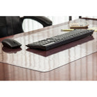 Desktex Crystal Clear PVC Desk Pad - 19" W x 24" L-5