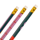 General Supply Goods + Co Graphic Pencils - Assorted Designs - 8 Pack-4