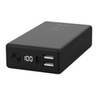 Kopplen Open Box 20000mAh Fast Charging USB Power Bank-Clear LCD digital readout lets you know how much power is left at a quick glance