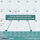 Blueline 2027 Man's Best Friend Monthly Desk Pad Calendar - 22" x 17" - Bilingual-Bilingual: English and French