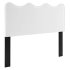 Modway Athena Performance Velvet Full/Queen Headboard - White-Full/Queen Headboard