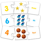 University Games The Learning Journey Match It: Numbers - Number recognition puzzle for kids - Early math learning puzzle - Number learning puzzles for kids-Improve motor skills