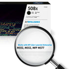 HP 508X (CF360X) Black High Yield Original LaserJet Toner Cartridge-The unmatched reliability of original HP cartridge means consistent convenience and better value
