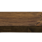 Entrepot La Grange Floating Shelf with Hardware - 36" L x 8" D x 2" T - Medium Walnut-Includes Support
