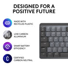 Logitech MX Mechanical Mini Minimalist Wireless Illuminated Keyboard - Tactile-Multi-device, multi-OS: Pair MX Mechanical Mini Bluetooth wireless keyboard with up to 3 devices on nearly any operating system via Bluetooth Low Energy or included Logi Bolt receiver
