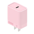 Scosche PowerVolt 20W Power Delivery USB-C Fast Charger & 6' USB-C Braided Cable - Pink-Designed to fit any power outlet or power strip