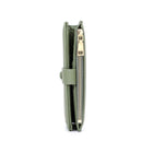 Champs Iconic Slim Wallet - Green-Front Snap closure