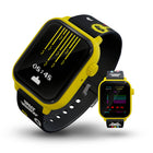  My Play Watch Space Invaders Retro Gaming Smartwatch - Yellow/Black-Retro Time Display: Choose from a collection of Space Invaders  graphics and iconic artwork to customize your watch face, showcasing your love for classic arcade games