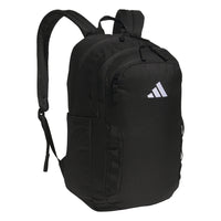 Adidas Amplifier Backpack - Black/White-Multiple zippered pockets provide ample storage space to keep your belongings organized