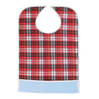 BIOS Living Clothing Protector - Red Plaid-Snap closures
