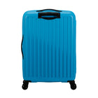 American Tourister 23" Rejoy Check-in Luggage - Medium - 360-Degree Spinner - Azure Blue-Integrated TSA-approved lock provides added security when checking in your luggage
