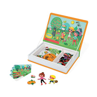 Janod Magneti'book - 4 Seasons-Explore the four seasons with 115 magnets and 4 cards.
