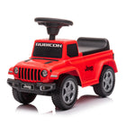 Freddo Jeep Rubicon Foot to Floor Ride-On for Toddlers- Red-Rugged Jeep Design: A foot-to-floor model designed to resemble the iconic Jeep Rubicon, offering a realistic playtime experience for children aged 1-3 years