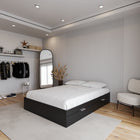 Nexera Hunter 2-Drawer Storage Bed - Full Size - Black-Garantie incluse : Reposez-vous en toute tranquillité avec une garantie d'un an, offrant une assurance supplémentaire pour une mise à niveau élégante et fonctionnelle de votre chambre à coucher