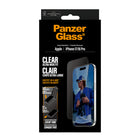 PanzerGlass UWF Screen Protector with Fastfit in-a-box for iPhone 17 - Clear-Fastfit in-a-box: place your phone face-up and pull the tab for a flawless installation