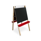 Crestline Adjustable Paper Roll Easel - Black-Includes an 18" x 100' roll of craft paper and two rugged plastic trays.