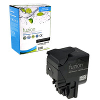 fuzion Lexmark (80C1HK0) Compatible Toner Cartridge - High Yield - Black-Ink Colour: Black