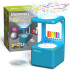 Discovery Doodle Projector Light Art Station-Features built-in marker storage and locking tabs that securely hold discs in place during projection, ensuring a smooth and organized creative process