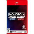 Monopoly: Star Wars Heroes vs. Villains for Nintendo Switch 2-Step into the star wars galaxy with a bold new twist on monopoly. experience iconic cinematic moments while competing with family and friends across iconic locations from every era of the saga
