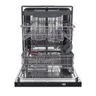Kucht 24" Top Control Dishwasher - Panel Ready-Premium cleaning performance assured by three spray arms (upper, middle and lower) and an extra vortex arm for washing heavy soiled pots and pans