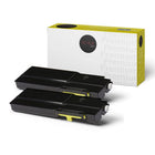 Premium Tone Xerox 106R03501 Alternative Toner - Yellow - 2 Pack-Compatible toner