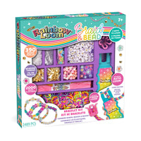 Rainbow Loom Braid & Bead Kit -Create vibrant, one-of-a-kind bracelets by combining braids, beads, and bands with the easy-to-use Auto Loom