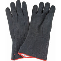 Showa Best Glove Char-Guard Heat-Resistant Gloves, Cotton, Medium/8, Protects Up To 500-degrees F (260-degrees C) - 4 Pack-Cuff Style Gauntlet