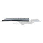 Intekview Ideal Keyboard Tray - 25" x 10" - Left-Handed - 21" Rails-Low profile height of 5/8" / 1.62 cm