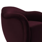 Modway Compose Performance Velvet Swivel Armchair - Mulberry-8