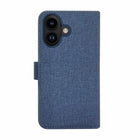 Blu Element Folio 2-in-1 Case for iPhone 17 - Lazuli Blue-Premium hand-stitched semi-soft feel material