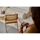 Clicks Keyboard Phone Case for iPhone 16 Pro - Spice-Supports wireless charging.
