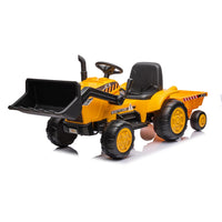 Freddo 12V Excavator 1 Seater Ride-On for Kids-PP Seat: Your kid can enjoy a comfy ride with this excavator's PP plastic seat. Its design ensures maximum comfort for your little one so that their ride is comfortable and safe