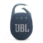 JBL Clip 5 Portable Speaker - Blue-The completely redesigned, fully integrated carabiner has a much wider opening that makes it even more portable.
