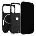 OtterBox Commuter Compatible with MagSafe Case with Camera Control for iPhone 17 Pro - Black-DROP+ | 3X as many drops as military standard (MIL-STD-810G 516.6)