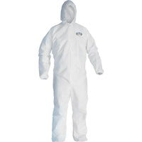 Kimberly-Clark Professional, Kleenguard A20 Coveralls, X-Large, White, Sms - 12 Pack-Colour: White