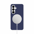 Blu Element Silicone MagSafe Cell Phone Case for Galaxy S26 - Navy-Anti-dust / Anti-ﬁngerprint coating