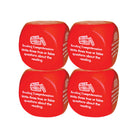 Kagan Publishing Reading Comprehension Cube Class - Set of 8-Example: Write three true or false questions about the reading