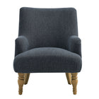 Modway Ellington Fabric Upholstered Accent Armchair - Slate Blue-Assembly Required