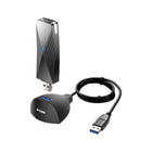 D-Link AX1800 Wi-Fi 6 USB Adapter - USB 3.0 - Dual Band-Advanced OFDMA Technology: Boosts connection efficiency by reducing network congestion, ensuring fast, stable Wi-Fi 6 performance for your laptop or PC even in busy home networks