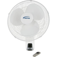 16" Wall Mount Oscillating Fan-Size - 16 "