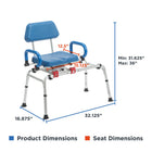 Journey SoftSecure Rotating Transfer Bench with Microban-8