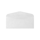 Jam Paper #9 Commercial Envelopes - 3 7/8" H x 8 7/8" W - White - 100 Pack-Fashioned from 24lb paper, crisp, white envelopes feature a straight flap with gum closure