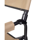 My Home My Living Outdoor Director's Chairs - Tan - 2 Pack-Padded seat and back for extra comfort