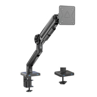 ShoppingAll Heavy Duty Single Monitor Mount for 13-35" Screens - Black-Supports up to 35" VESA compatible screen that weights 26.5 lb or lighter